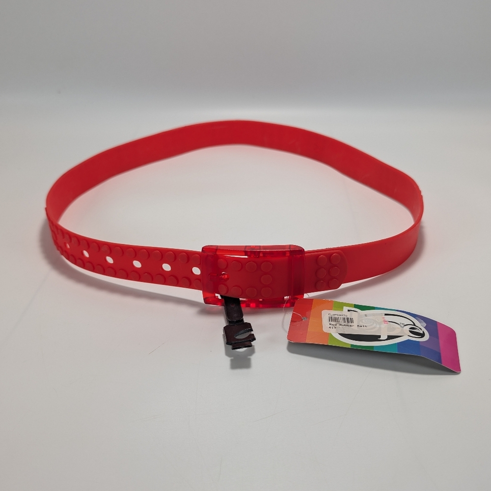 Elope Cut-to-Size Adjustable Candy Red Belt NWT